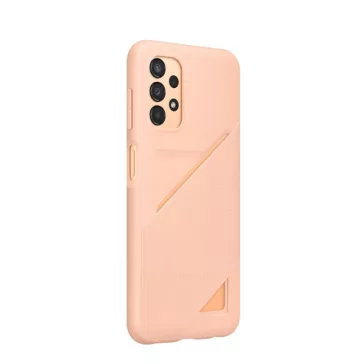  Samsung Galaxy A13 5G Card Slot, gyári tok, barack, EF-OA136TP