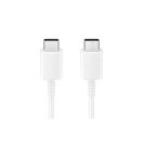 Samsung EP-DA705BW USB-C / USB-C töltő- és adatkábel, 1m, 3A, fehér