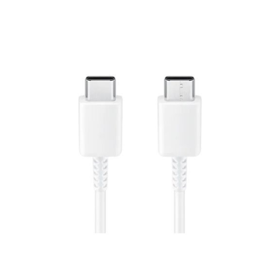 Samsung EP-DA705BW USB-C / USB-C töltő- és adatkábel, 1m, 3A, fehér