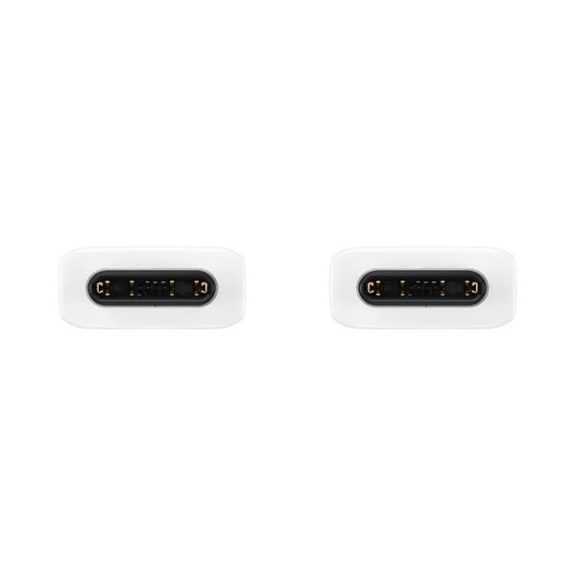 Samsung EP-DA705BW USB-C / USB-C töltő- és adatkábel, 1m, 3A, fehér
