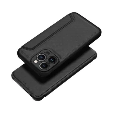 Razor book Apple iPhone 14 Pro flip tok, fekete