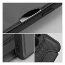 Razor book Apple iPhone 14 Pro flip tok, fekete