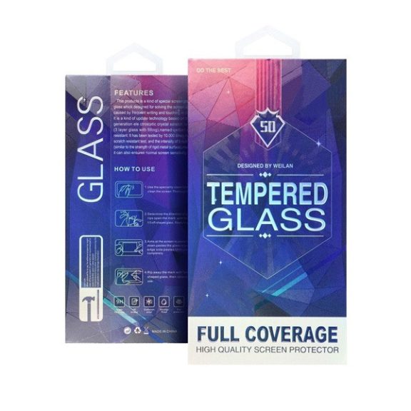 Xiaomi 12 Pro 5G/12S Pro 5G, 5D Full Glue hajlított tempered glass kijelzővédő üvegfólia, fekete