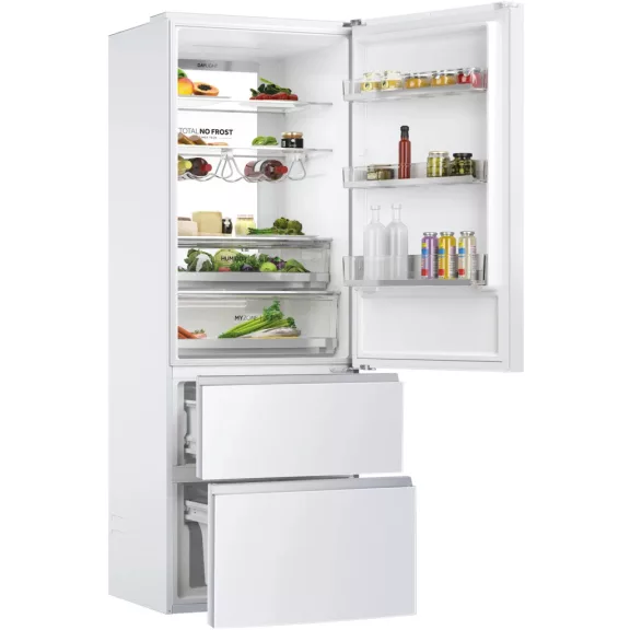 Haier HTW7720DNGW Alulfagyasztós hűtőszekrény Haier HTW7720DNGW Alulfagyasztós hűtőszekrény