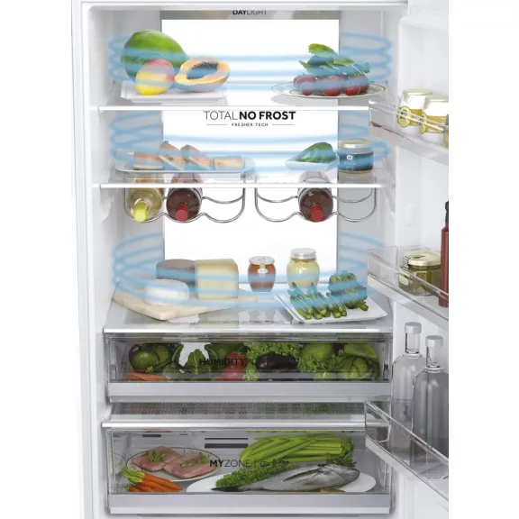 Haier HTW7720DNGW Alulfagyasztós hűtőszekrény Haier HTW7720DNGW Alulfagyasztós hűtőszekrény