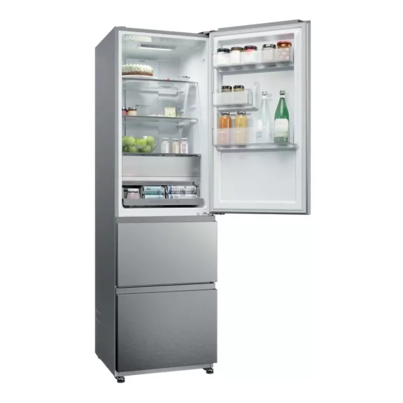 Haier HTR3518ENMX Alulfagyasztós hűtőszekrény Haier HTR3518ENMX Alulfagyasztós hűtőszekrény