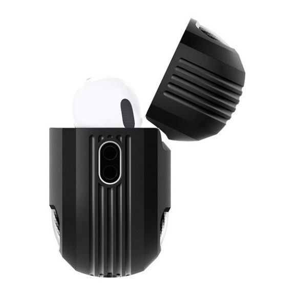 Spigen Rugged Armor Apple Airpods Pro 2 tok, fekete