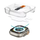 Spigen Glas.tR EZ Fit Apple Watch Ultra 3 / 2 / 1 49mm tempered kijelzővédő fólia felhelyező kerettel (2db)