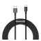 Baseus Superior USB / USB-C töltő- és adatkábel, 66W, 2m, fekete