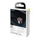 Baseus Magic autós szivargyújtó töltő 2xUSB-A QC 3.0 45W, fekete, CCMLC20A-01