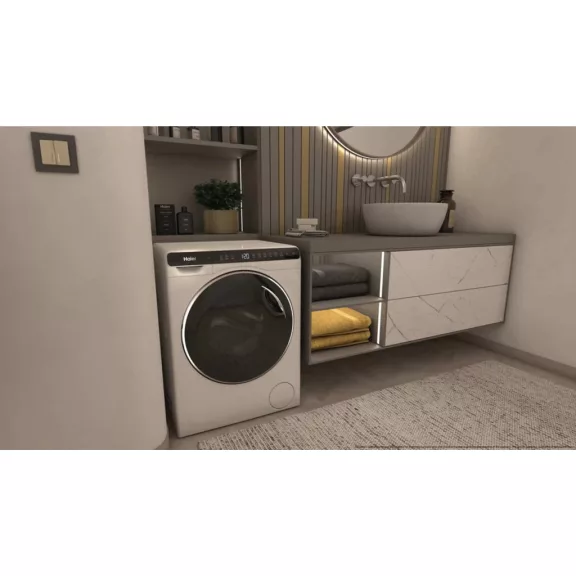 Haier HW50-BP12307U1-S  Elöltöltős mosógép