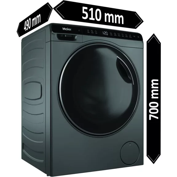 Haier HW50-BP12307GU1S Elöltöltős mosógép Haier HW50-BP12307GU1S Elöltöltős mosógép