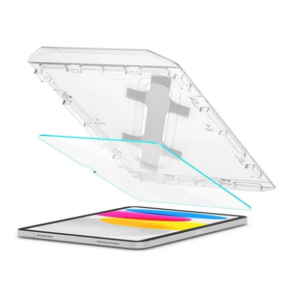 Spigen Glas.tR EZ Fit Apple iPad 10.9" 2022 / iPad 11" (2025) tempered kijelzővédő fólia felhelyező kerettel