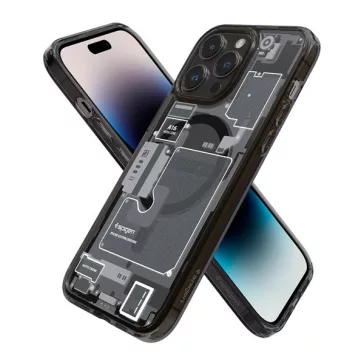   Spigen Ultra Hybrid Apple iPhone 14 Pro tok, Magsafe tok, Zero One tok, szürke