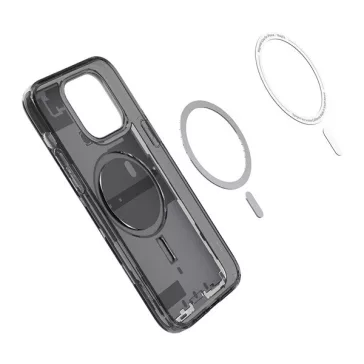   Spigen Ultra Hybrid Apple iPhone 14 Pro tok, Magsafe tok, Zero One tok, szürke