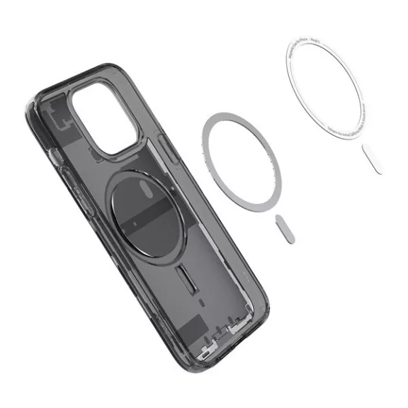 Spigen Ultra Hybrid Apple iPhone 14 Pro tok, Magsafe tok, Zero One tok, szürke