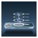 Magsafe szilikon tok Apple iPhone 14 Plus, átlátszó