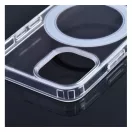 Magsafe szilikon tok Apple iPhone 14 Pro Max, átlátszó