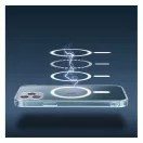 Magsafe szilikon tok Apple iPhone 14 Pro Max, átlátszó