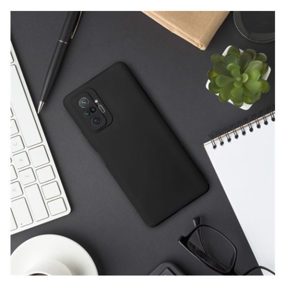 Forcell Soft szilikon hátlap tok Xiaomi 12 Lite, fekete