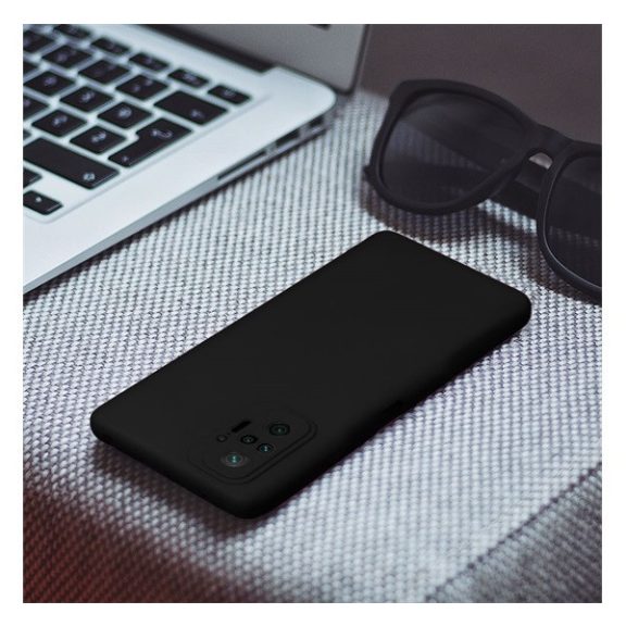 Forcell Soft szilikon hátlap tok Xiaomi 12 Lite, fekete