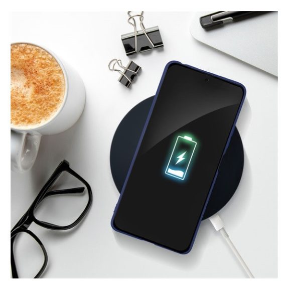 Forcell Soft szilikon hátlap tok Xiaomi 12 Lite, kék