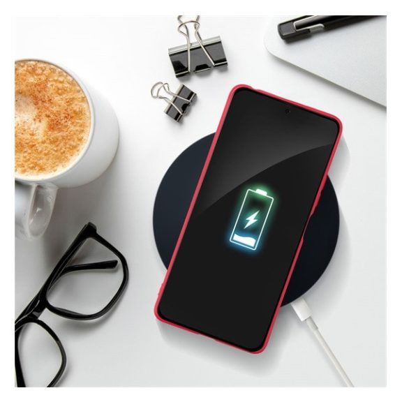 Forcell Soft szilikon hátlap tok Xiaomi 12 Lite, piros