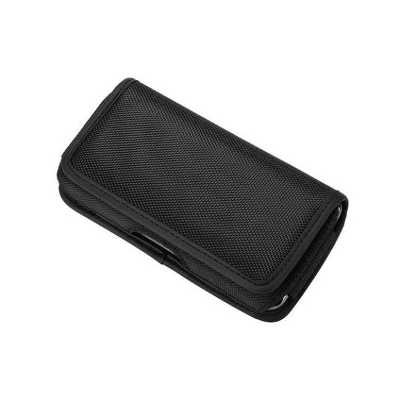 Forcell Oxford univerzális övre tehető tok, iPhone 6/7/8/12 Mini/13 Mini/Samsung Galaxy A40 / S5