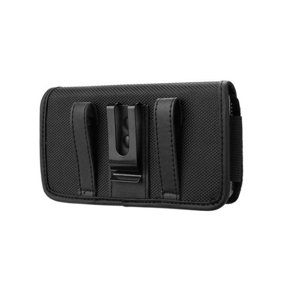 Forcell Oxford univerzális övre tehető tok, iPhone 6/7/8/12 Mini/13 Mini/Samsung Galaxy A40 / S5