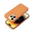 Magsafe műbőr tok Apple iPhone 14 Plus, narancssárga