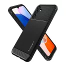 Spigen Rugged Armor Samsung Galaxy A14 5G tok, Matte Black, fekete
