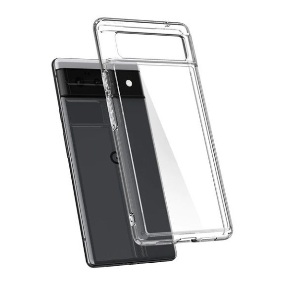 Spigen Ultra Hybrid Google Pixel 6 tok, Crystal Clear, átlátszó