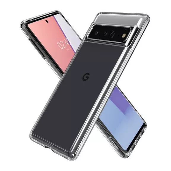 Spigen Ultra Hybrid Google Pixel 6 Pro tok, Crystal Clear, átlátszó