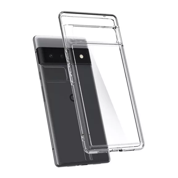 Spigen Ultra Hybrid Google Pixel 6 Pro tok, Crystal Clear, átlátszó