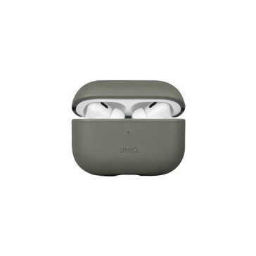 Uniq Terra Apple Airpods Pro 2 bőr tok, zöld