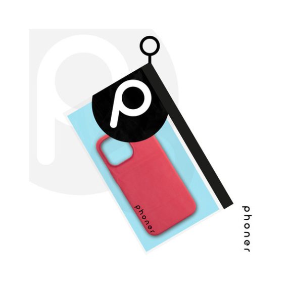 Phoner Apple iPhone 11 Pro szilikon tok, piros