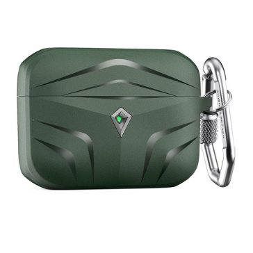   Phoner Rubber Apple Airpods Pro szilikon tok akasztóval, zöld