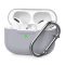 Phoner Simple Apple Airpods Pro szilikon tok akasztóval, szürke
