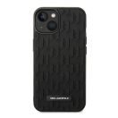 Karl Lagerfeld 3D Monogram Apple iPhone 14 Plus hátlap tok, fekete