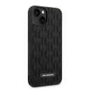 Karl Lagerfeld 3D Monogram Apple iPhone 14 Plus hátlap tok, fekete