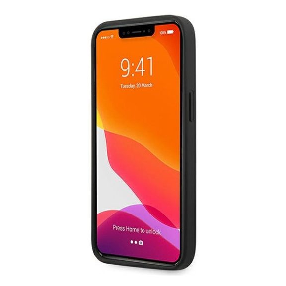 Ferrari Off Track Quilted Apple iPhone 13 mini hátlap tok, fekete