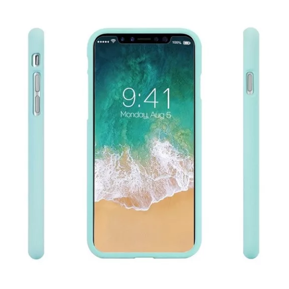 Mercury Soft Apple iPhone 14 Pro szilikon tok, menta