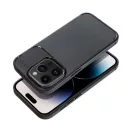 Forcell Carbon Premium Apple iPhone 14 Pro karbon mintás szilikon tok, fekete