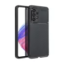 Forcell Carbon Premium Samsung Galaxy A34 5G karbon mintás szilikon tok, fekete