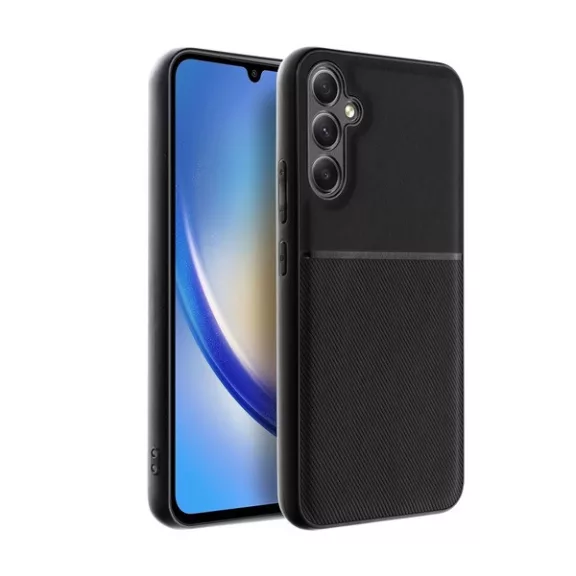 Forcell Noble hátlap tok, Samsung Galaxy A34 5G , fekete