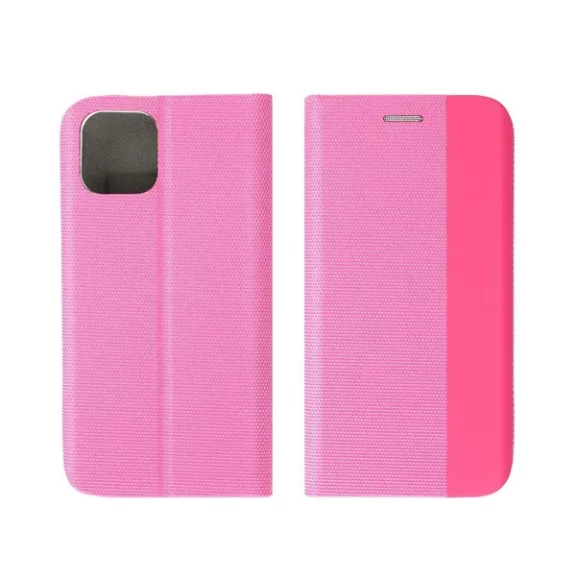 Forcell Sensitive mágneses flip tok Samsung Galaxy A14 5G , rózsaszín