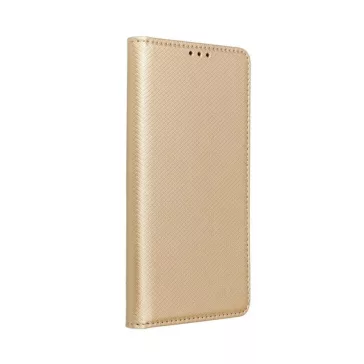 Magnet Samsung Galaxy A54 5G  mágneses flip tok, arany
