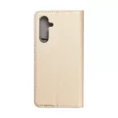 Magnet Samsung Galaxy A54 5G  mágneses flip tok, arany