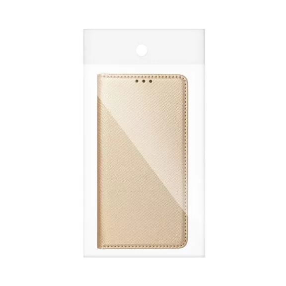 Magnet Samsung Galaxy A54 5G  mágneses flip tok, arany