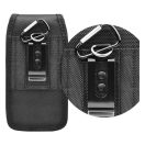 Forcell Oxford univerzális álló övre tehető tok, Apple iPhone 8/12 mini/13 mini/Samsung Galaxy A53